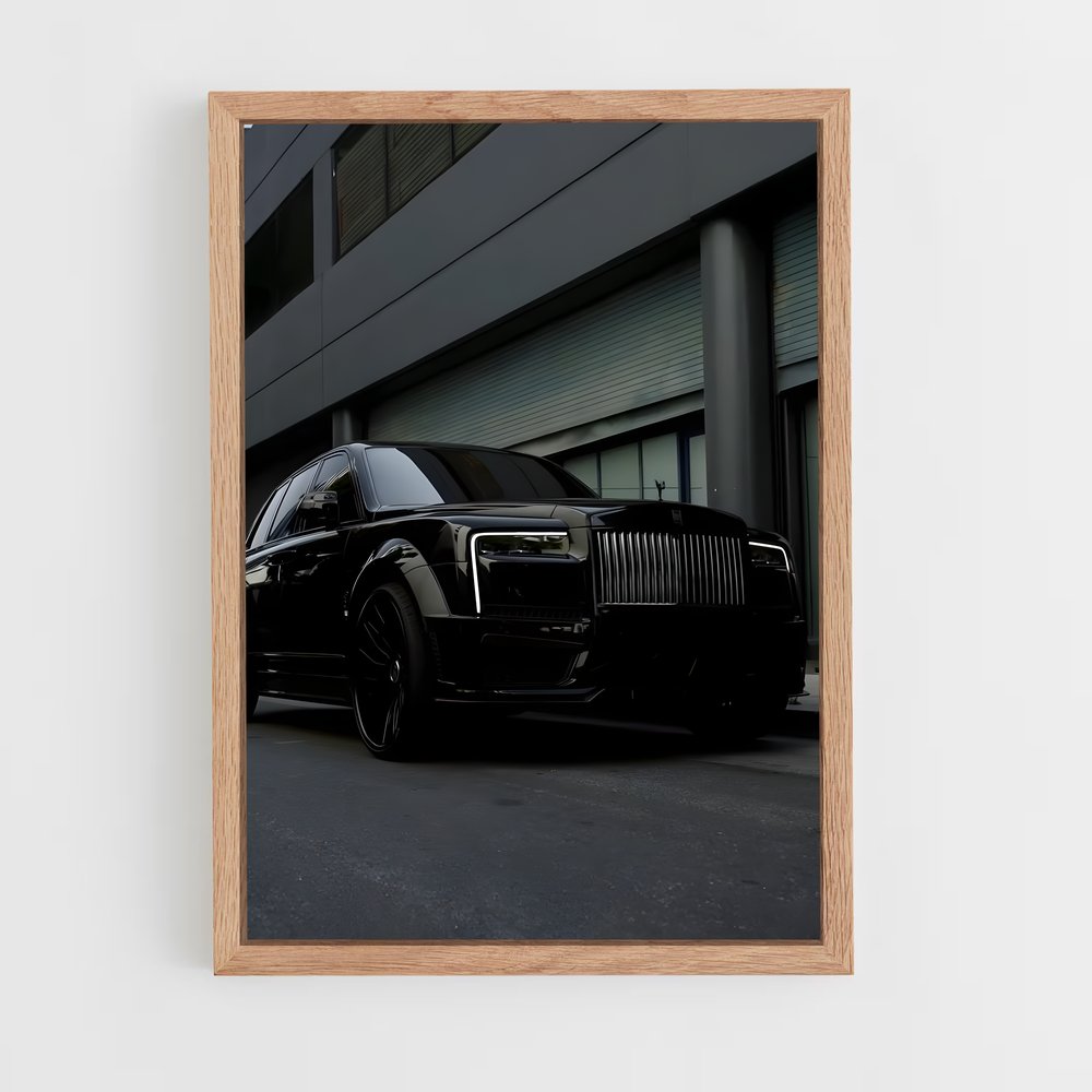 Poster Black Badge Cullinan éblouissant – affiche Rolls-Royce (vue 4)